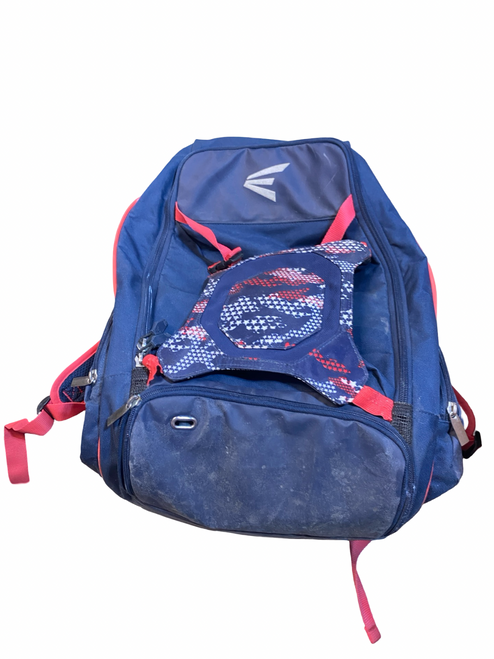 Vist Large View of Product Image Which is Used Easton BAG BB/SB Player Backpack Navy Blue