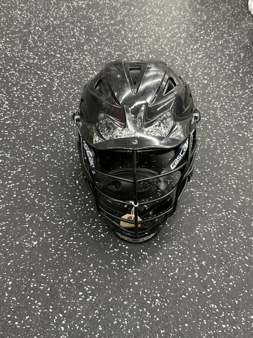 Vist Large View of Product Image Which is Used Cascade CPV-R Lacrosse Helmet Black XS