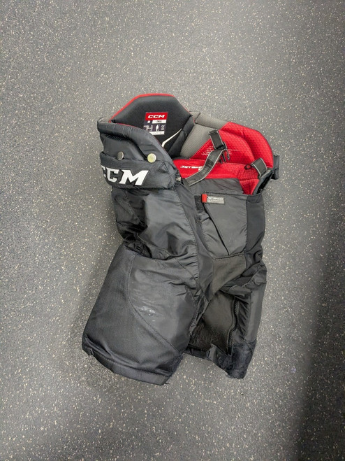 Vist Large View of Product Image Which is Used CCM FT4 Senior Pant Black SM