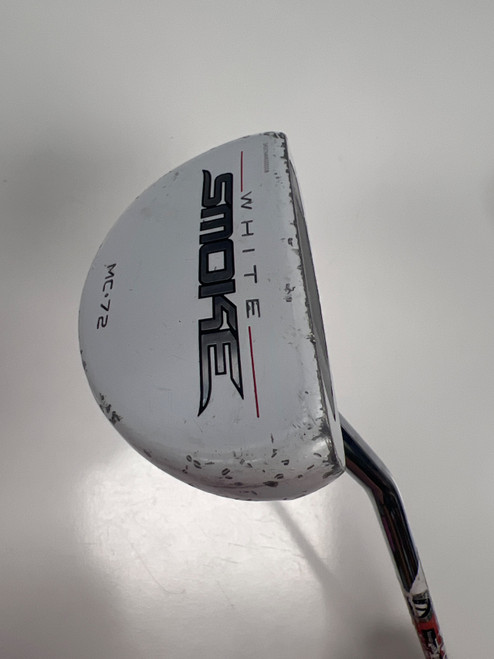 Vist Large View of Product Image Which is Used Taylormade WHITE SMOKE Mens Putter RH
