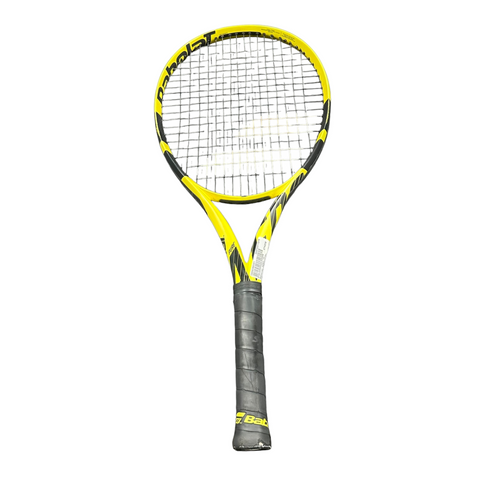Vist Large View of Product Image Which is Used Babolat AERO JR Junior Tennis Racquet Yellow 26"