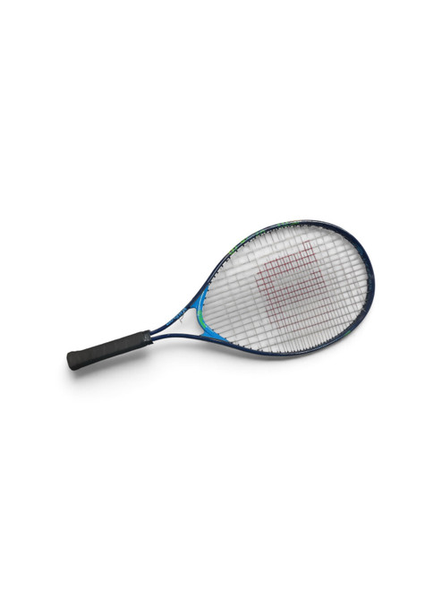 Vist Large View of Product Image Which is Used Wilson US OPEN Junior Tennis Racquet Navy Blue 25"