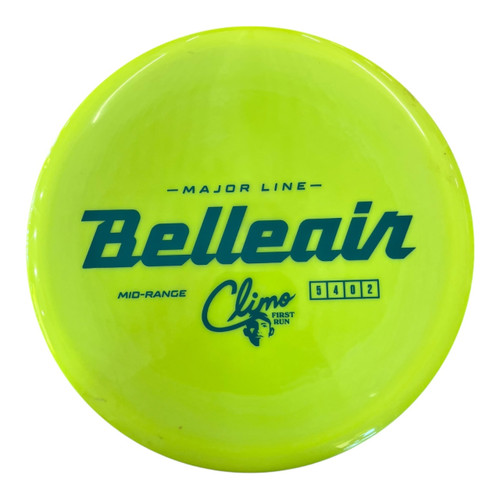 Vist Large View of Product Image Which is Used CLIMO MAJORLINE BELLEAIR Disc Golf Mid Range Yellow 172g