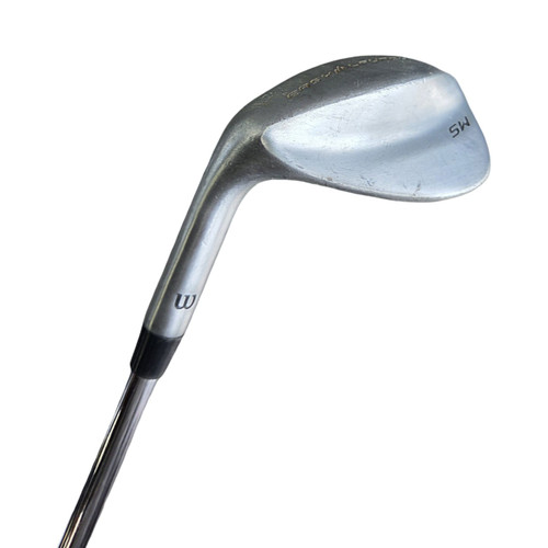 Vist Large View of Product Image Which is Used Wilson PROFILE SW Golf Wedge Mens LH Sand Wedge
