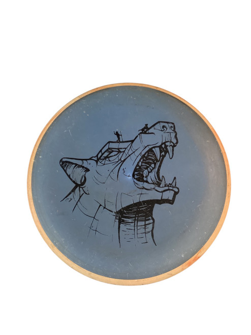 Vist Large View of Product Image Which is Used MVP TRAIL Disc Golf Driver Royal Blue 172g