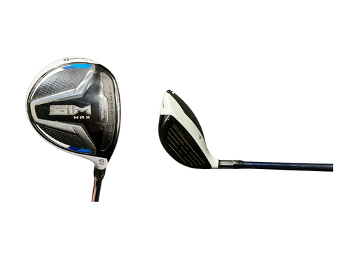 Vist Large View of Product Image Which is Used Taylormade SIM MAX Mens Fairway Wood RH 5 Wood