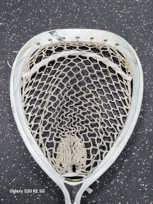 Vist Large View of Product Image Which is Used Warrior NEMESIS 3 Mens Goalie Stick White
