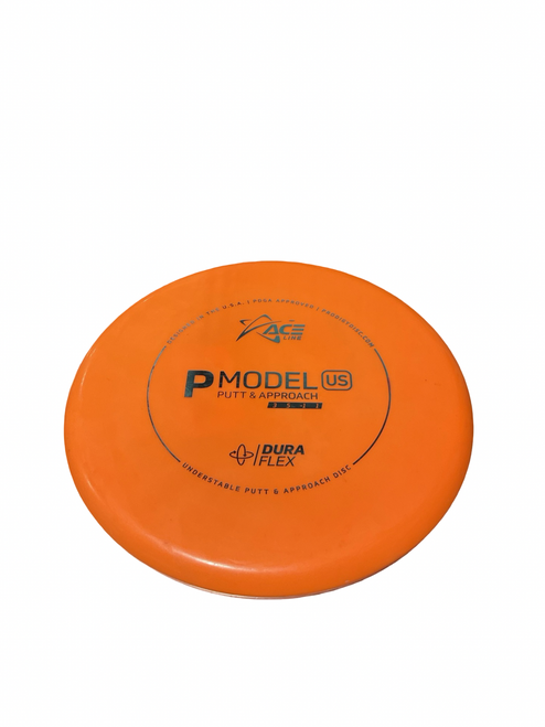 Vist Large View of Product Image Which is Used PMODEL PUTT Disc Golf Putter Orange