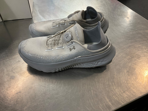 Vist Large View of Product Image Which is Used Under Armour FLO Running/X-Train Shoes M Grey Senior 10.5