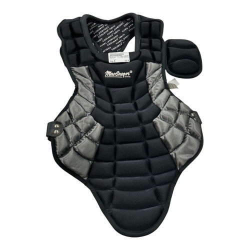 Vist Large View of Product Image Which is Used MacGregor B74 CHEST PROTECTOR Catchers Chest Protector Black Junior