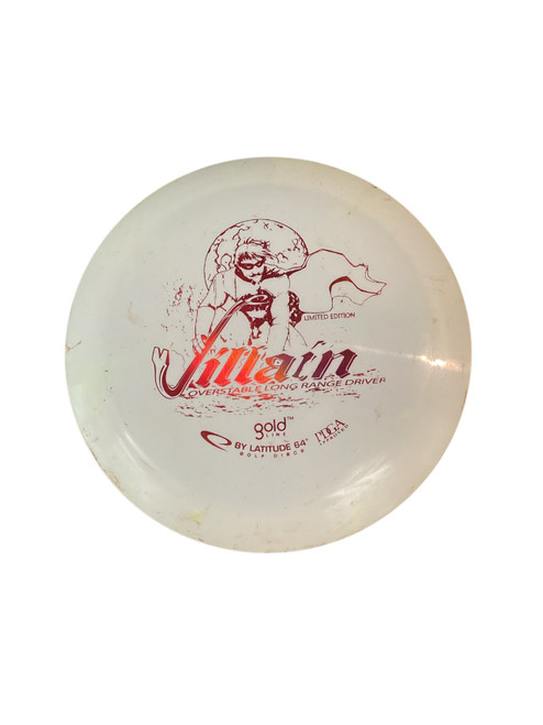 Vist Large View of Product Image Which is Used Latitude 64 VILLAIN Disc Golf Driver White 173g