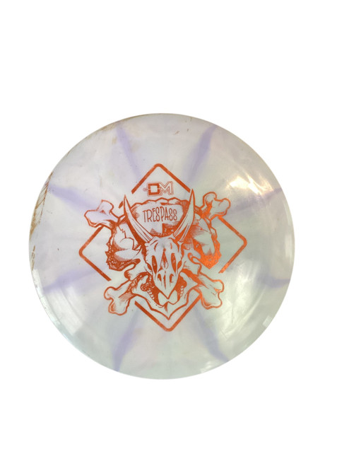 Vist Large View of Product Image Which is Used Dynamic Discs TRESPASS Disc Golf Driver Purple 175g