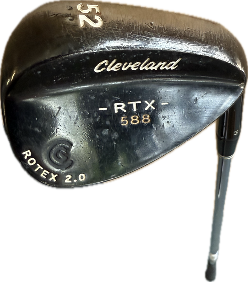 Vist Large View of Product Image Which is Used Cleveland 588 Golf Wedge Mens RH Gap/Approach Wedge