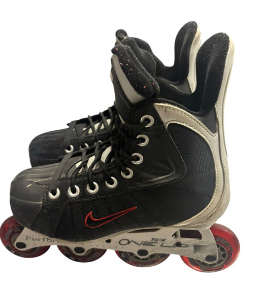 Vist Large View of Product Image Which is Used Nike Junior Roller Quad Skates Black Junior 03