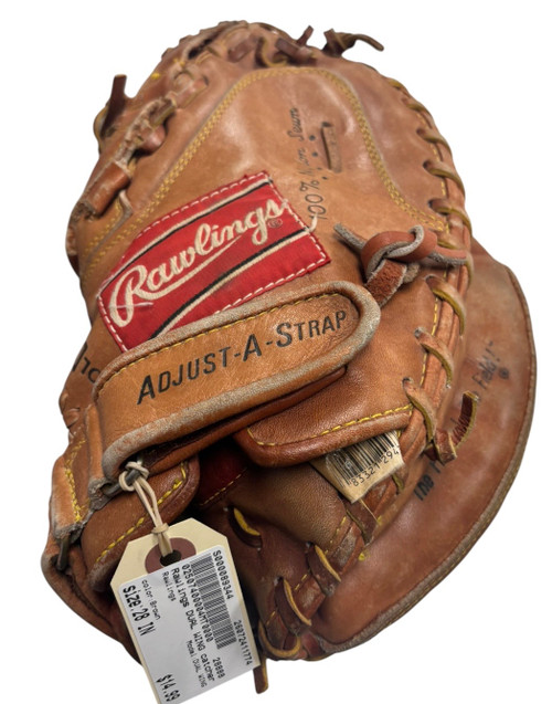 Vist Large View of Product Image Which is Used Rawlings DUAL WING BB/SB Catchers RH Throw Brown 28"