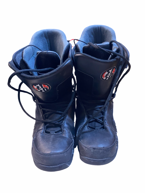 Vist Large View of Product Image Which is Used 5150 BLACK SNOWBOARD BOOT Mens Snowboard Boots Black Senior 12