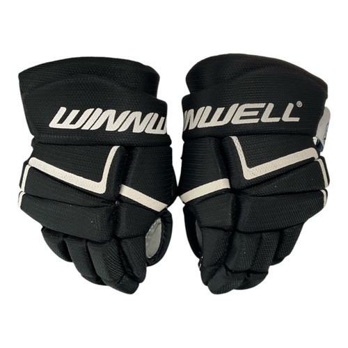 Vist Large View of Product Image Which is Used WinnWell AMP 500 Youth Gloves Black 9"