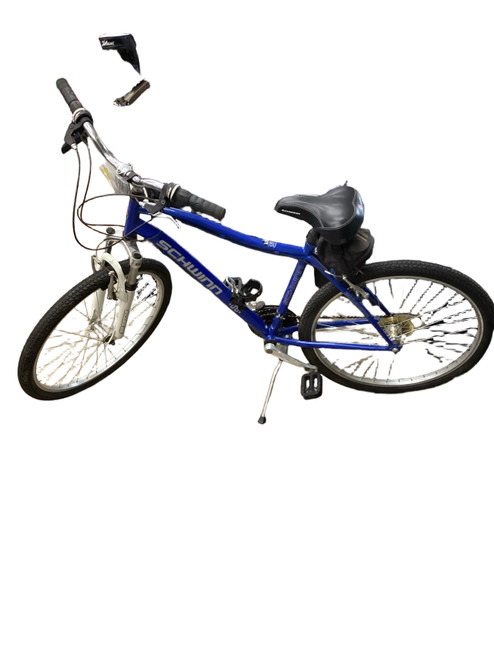 Vist Large View of Product Image Which is Used Schwinn LINK Cruiser Bike Mens Navy Blue 48-52cm - 19-20" - LG Frame