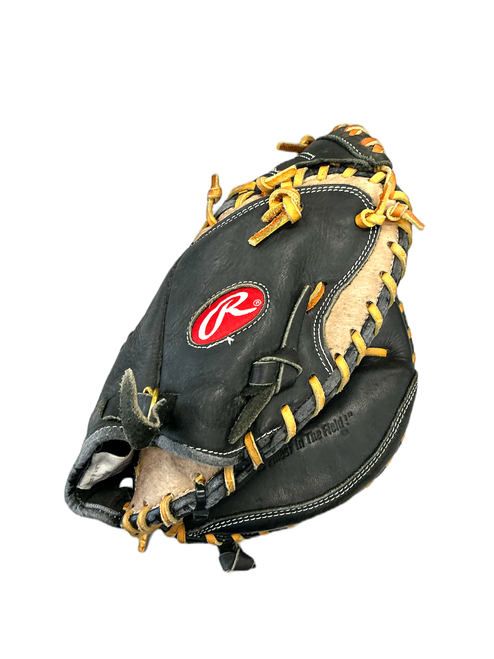 Vist Large View of Product Image Which is Used Rawlings RENEGADE BB/SB Catchers RH Throw Black 33"