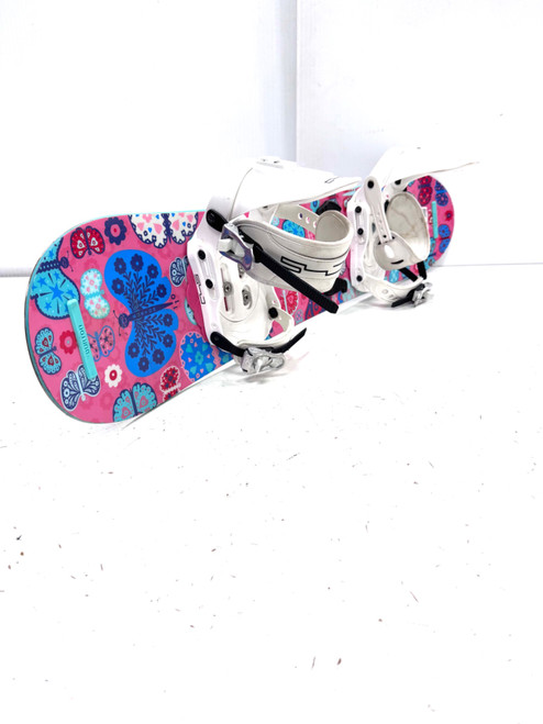 Vist Large View of Product Image Which is Used Burton CHICKLET 110 Girls Board/Binding Pink 110 cm