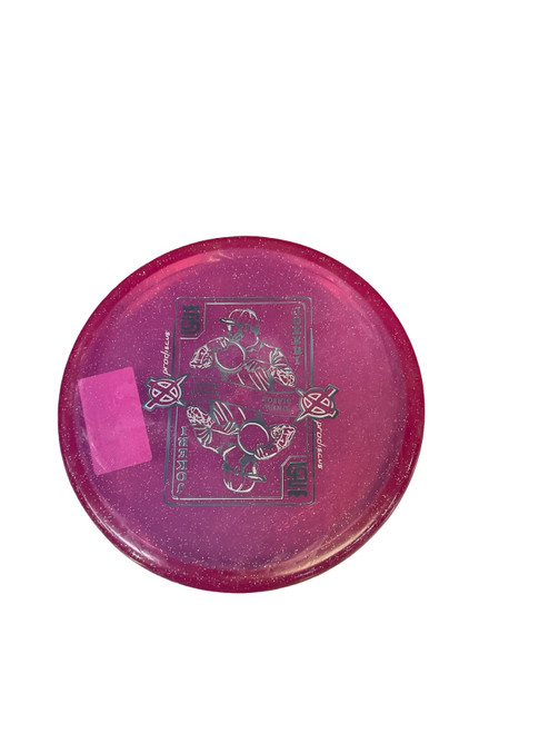 Vist Large View of Product Image Which is Used PRODISCUS JOKERI PUTT Disc Golf Putter Pink 173g