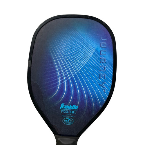 Vist Large View of Product Image Which is Used Franklin JOURNEY Pickleball Racquet Royal Blue