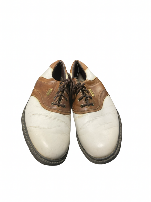 Vist Large View of Product Image Which is Used Foot Joy Mens Golf Shoes Brown Senior 10