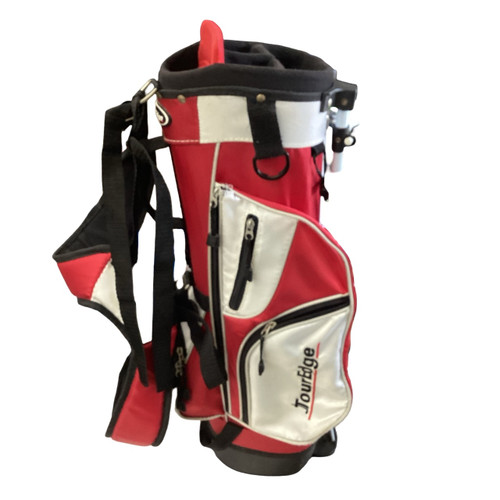 Vist Large View of Product Image Which is Used Tour Edge JR STAND BAG Jr Stand Bag Red