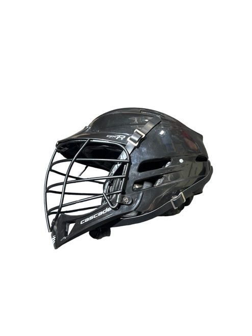 Vist Large View of Product Image Which is Used Cascade CPV-R Lacrosse Helmet Black One Size