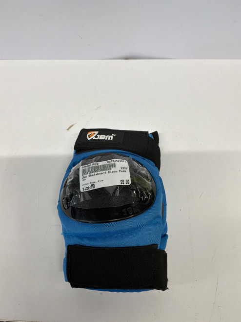 Vist Large View of Product Image Which is Used Jbm Skateboard Elbow Pads Royal Blue MD