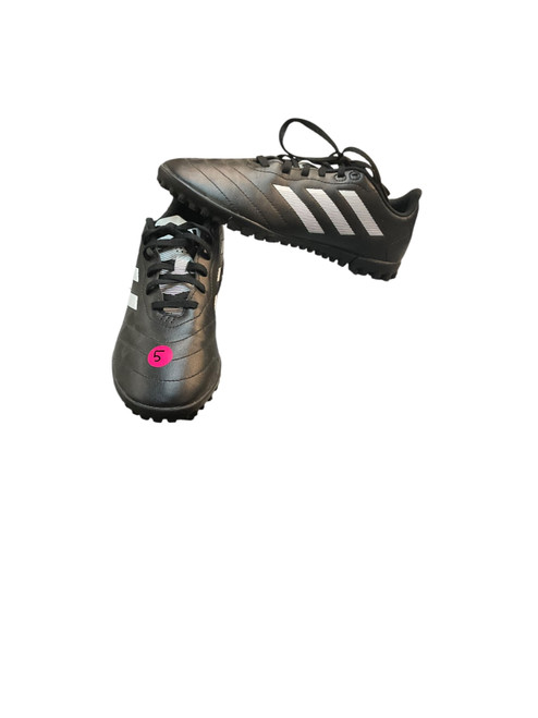 Vist Large View of Product Image Which is Used Adidas Soccer Turf Shoes Black Junior 05