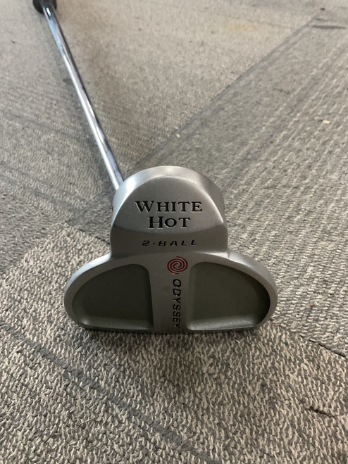 Vist Large View of Product Image Which is Used Odyssey WHITE HOT 2 BALL LONG PUTTER Mens Putter RH
