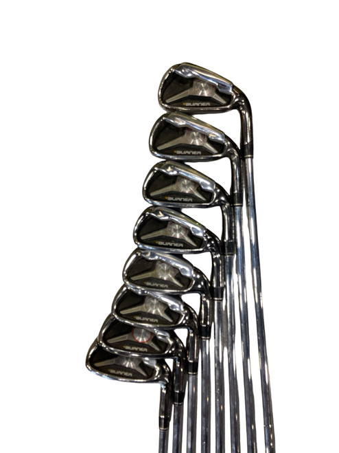 Vist Large View of Product Image Which is Used Taylormade BURNER Mens Iron Set RH 2I-PW