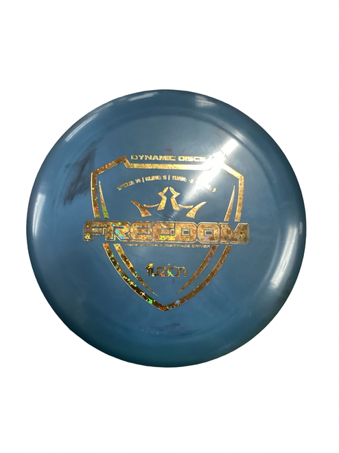 Vist Large View of Product Image Which is Used Dynamic Discs FREEDOM Disc Golf Driver Royal Blue