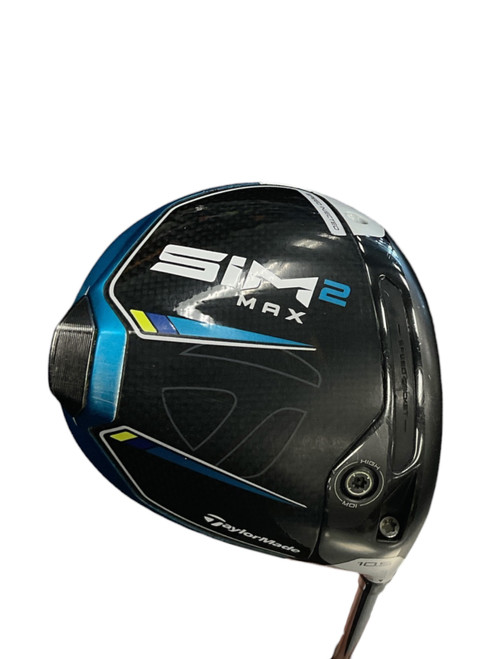 Vist Large View of Product Image Which is Used Taylormade SIM 2 MAX Mens Driver RH 10.5 Degree