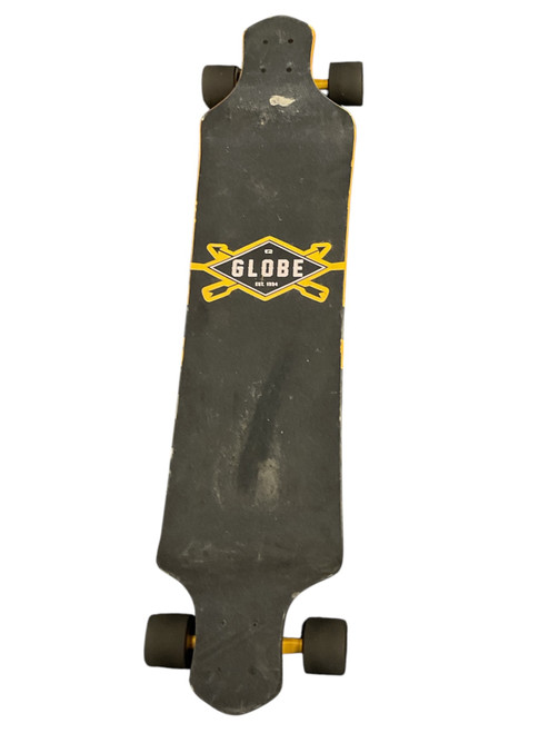 Vist Large View of Product Image Which is Used Globe GEMINON DROP-DOWN Longboard Black Long