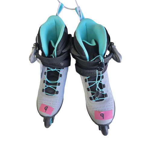 Vist Large View of Product Image Which is Used Rollerblade INLINE SKATES 9W Senior Rec Fitness Skates Black Senior 9