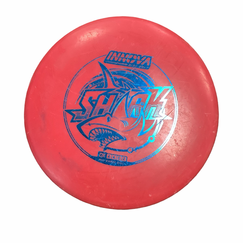 Vist Large View of Product Image Which is Used Innova INNOVA SHARK Disc Golf Putter Red