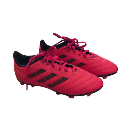Vist Large View of Product Image Which is Used, Adidas Soccer Cleats, Pink, Junior 04.5