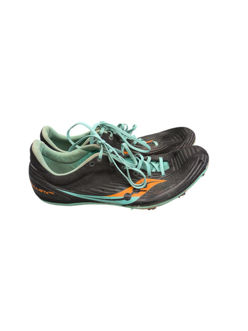 Vist Large View of Product Image Which is Used Saucony Track & Field Cleats Adult Black Senior 9