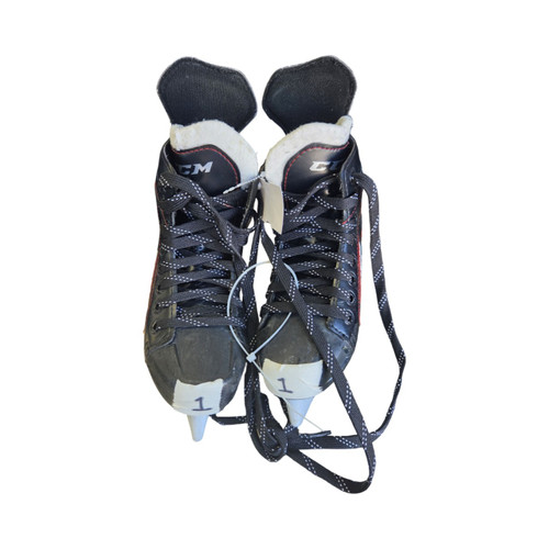 Vist Large View of Product Image Which is Used CCM JETSPEED FT 340 SKATES SZ 1 Junior Hockey Skate Junior 01