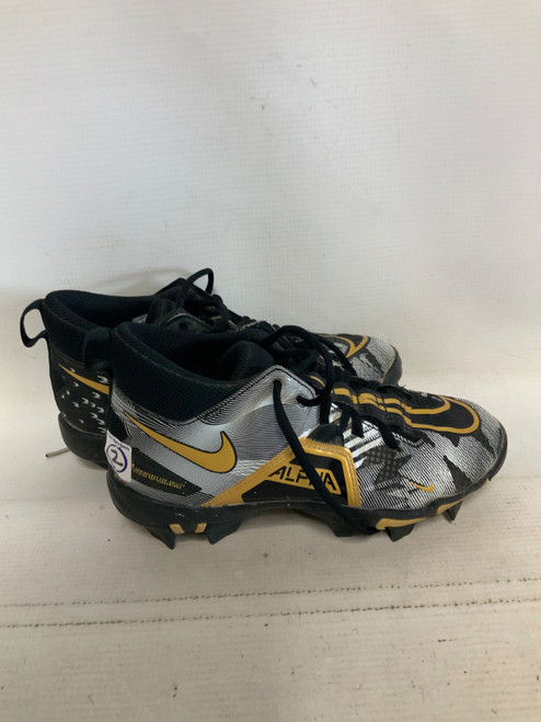 Vist Large View of Product Image Which is Used Nike ALPHA BB/SB Cleats Black Junior 02