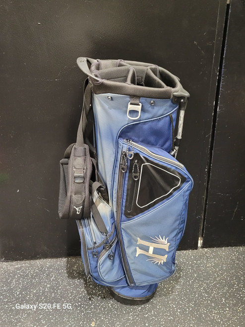 Vist Large View of Product Image Which is Used Ping HOOFER Mens Stand Bag Navy Blue