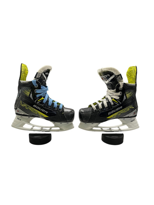 Vist Large View of Product Image Which is Used Bauer VAPOR X4 Youth Hockey Skate Youth 11.0