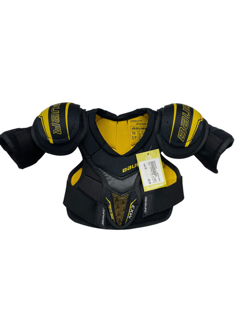Vist Large View of Product Image Which is Used Bauer SUPREME MX3 Youth Shoulder Pads SM