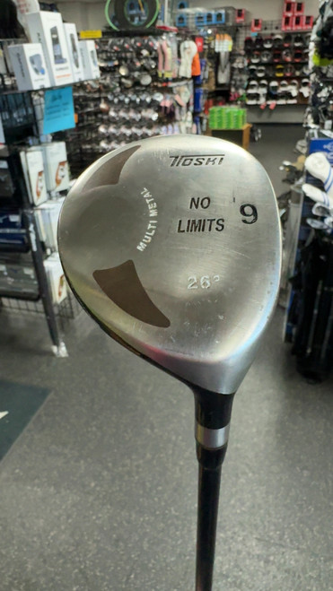 Vist Large View of Product Image Which is Used TOSKI NO LIMITS Mens Fairway Wood RH 9 Wood