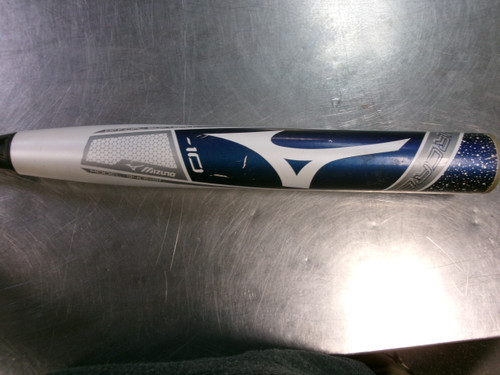 Vist Large View of Product Image Which is Used Mizuno PWRCRBN BB/SB Fastpitch Bat 33"