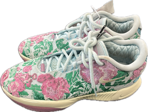 Vist Large View of Product Image Which is Used Nike LEBRON 21 GRANDMAS COUCH Basketball Shoes M Carolina Blue Senior 11