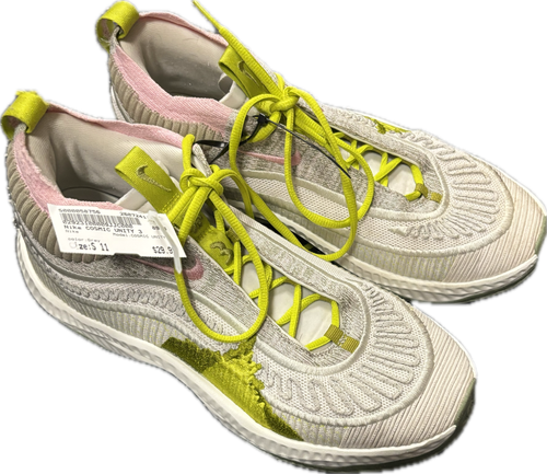 Vist Large View of Product Image Which is Used Nike COSMIC UNITY 3 Basketball Shoes M Grey Senior 11