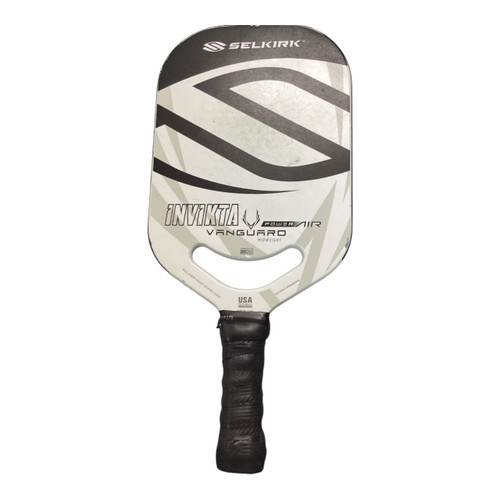 Vist Large View of Product Image Which is Used Selkirk INVIKTA POWER AIR VANGUARD Pickleball Racquet White